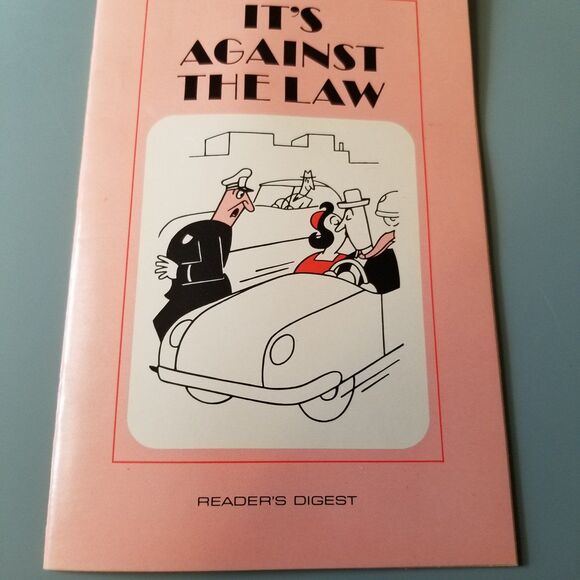 Its against the law booklet from Reader's Digest 1971 - Picture 1 of 5